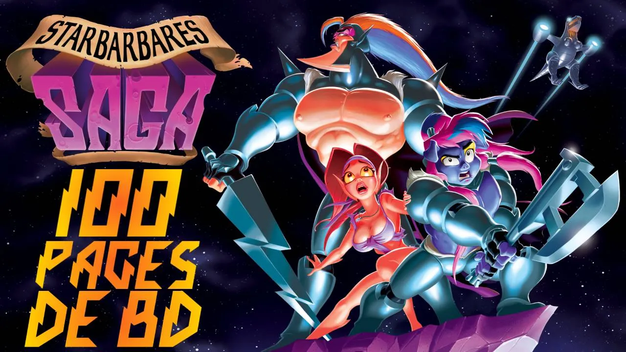 STARBARBARES SAGA: LA BD !